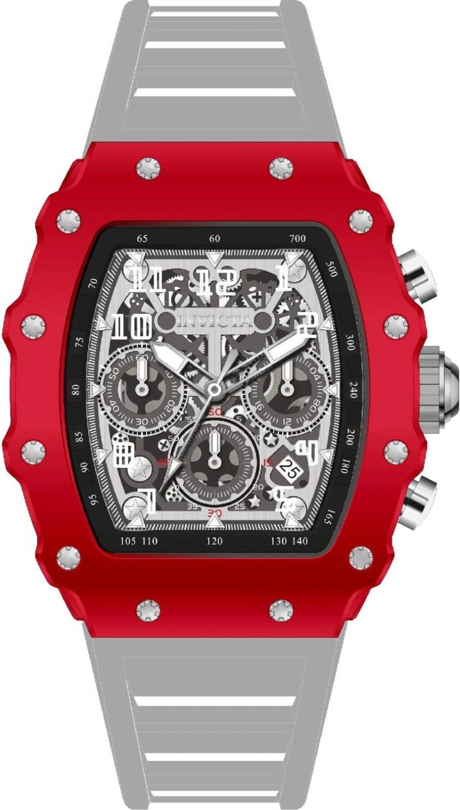 Invicta Racing 69692 Herrklocka Kvartsrörelse Akryl