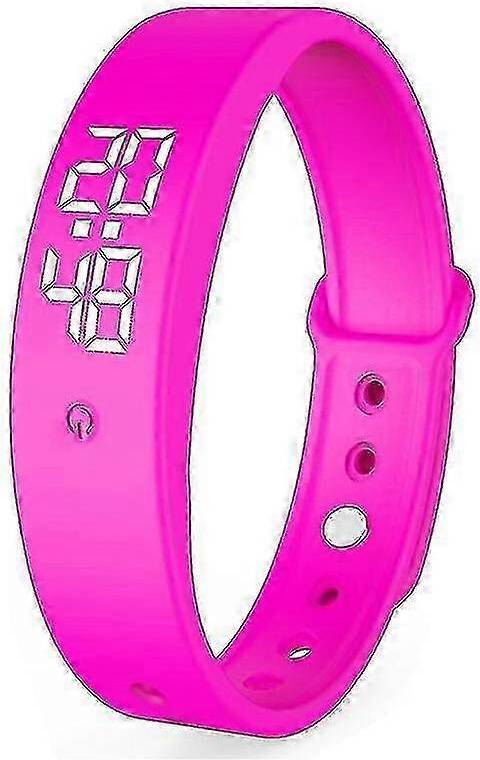 Pink Vibrating Reminder Watch