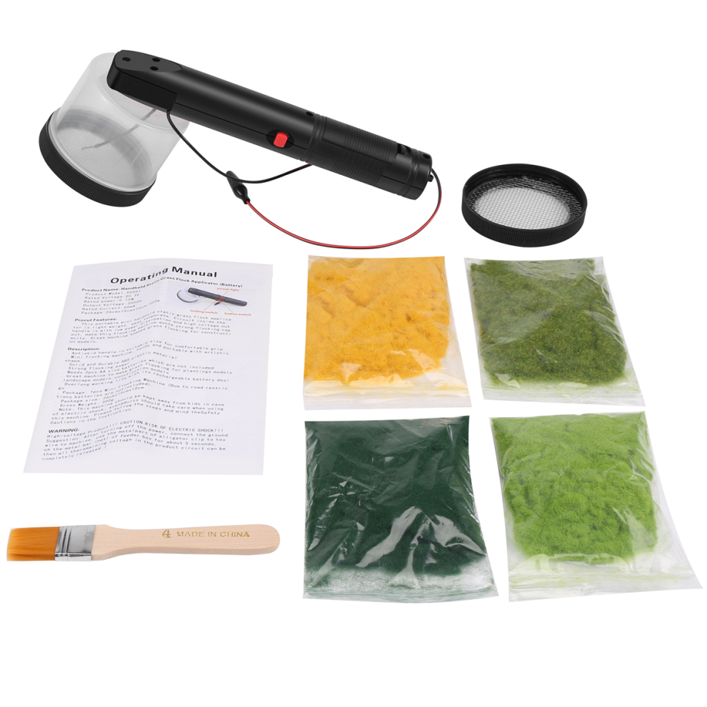Typecat Flocking Kit Static Grass Applicator ABS Mini Machine