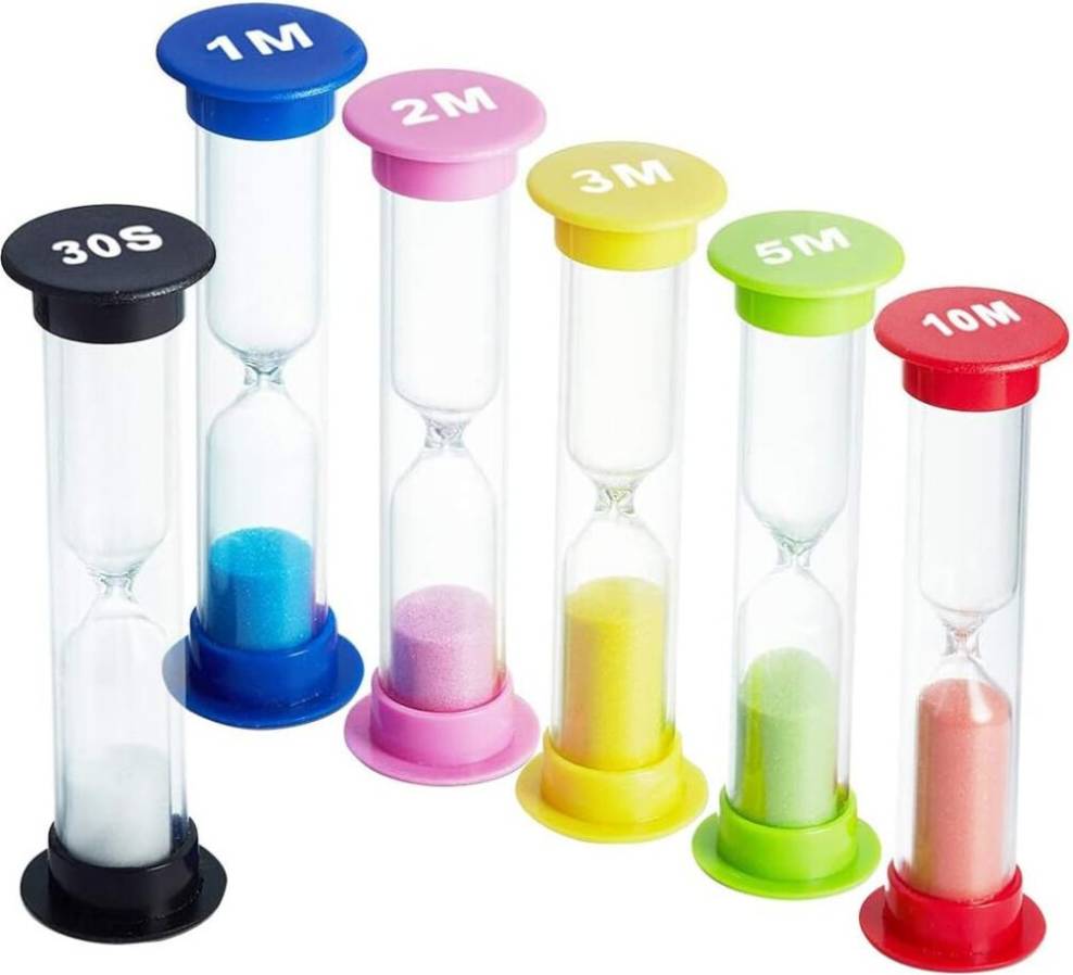 Colorful Sand Timer 6-Pi