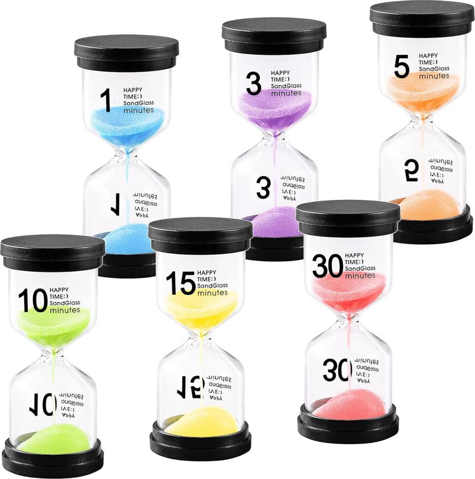 Shock-Resistance Multi-Color Sand Timer