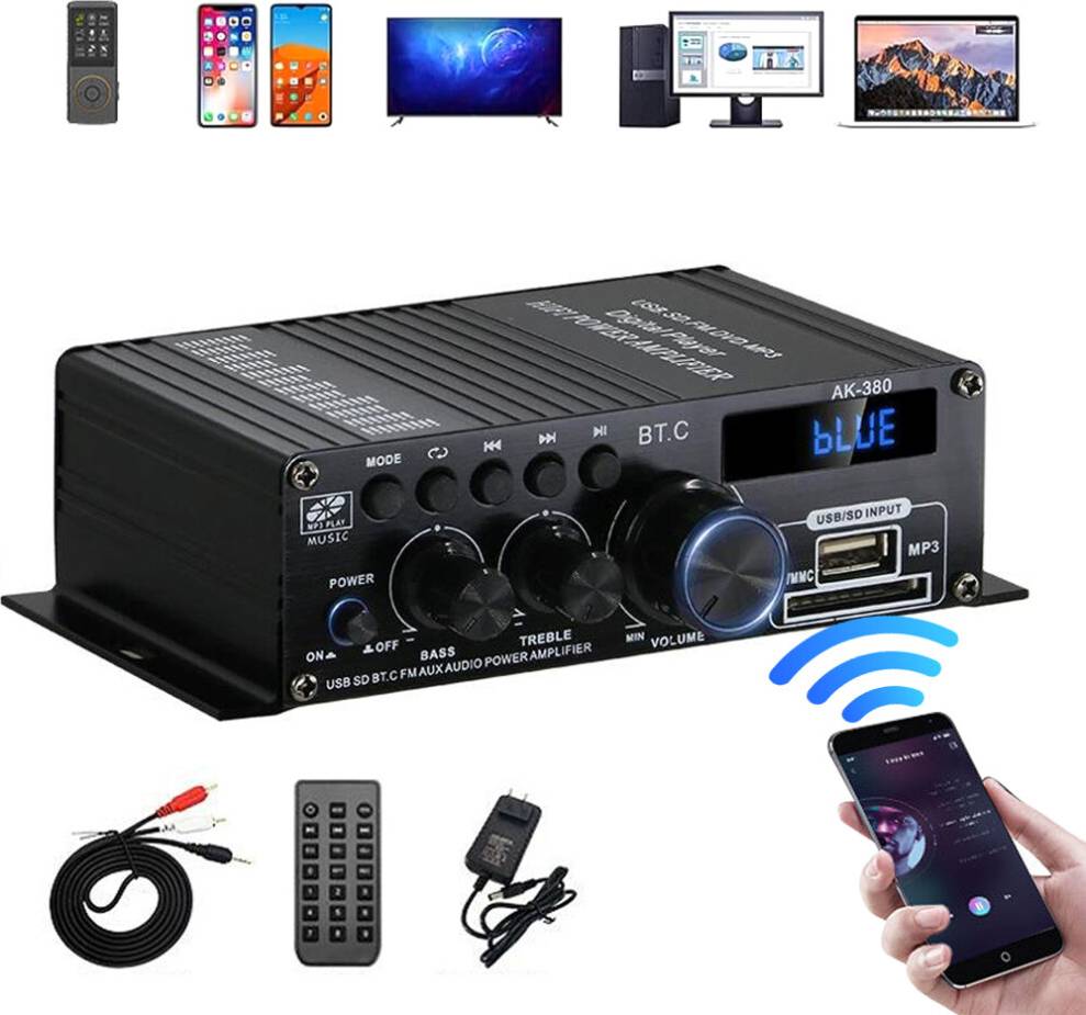 Stereo Audio Amp 2.0 Channel Digital Amplifier Module