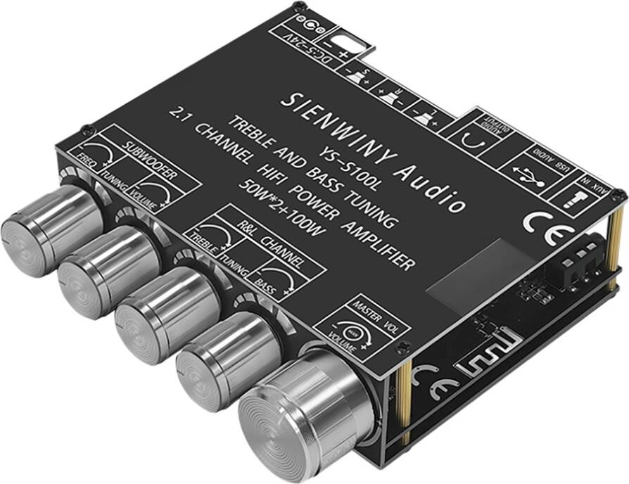 S100L 2.1 Channel Bluetooth Audio Amplifier Board Module