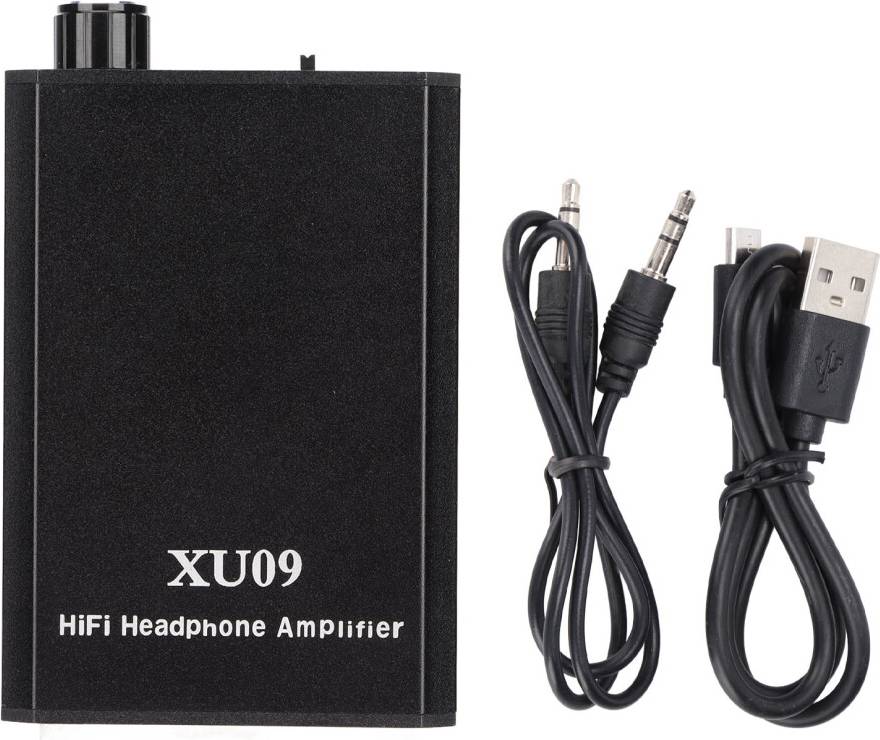 Portable Headphone Amplifier With Built-In Battery