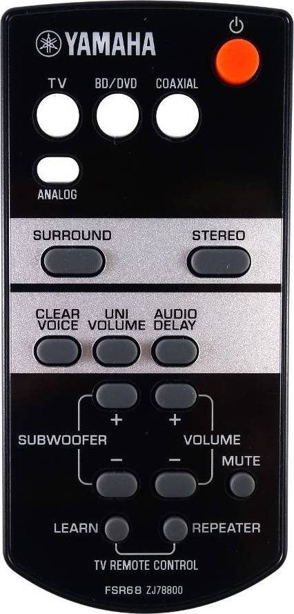 Yamaha ATS-930 Soundbar Remote Control