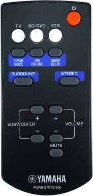 Yamaha ATS-1010 Sound Bar Remote Control