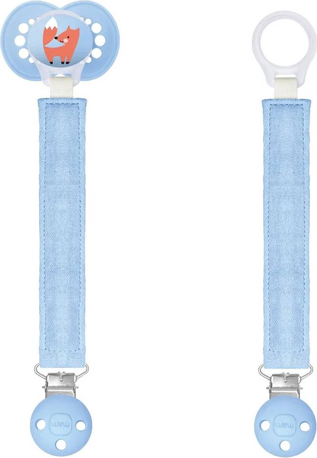 Mam Pacifier Clip Blue