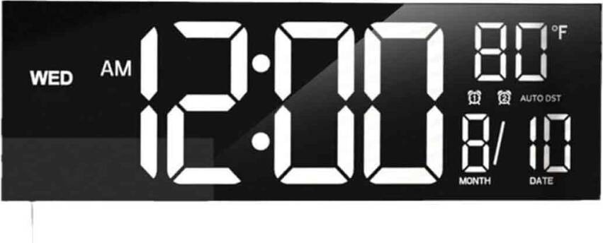 Digital clock wall LED Digital Clock Wall Mount Design