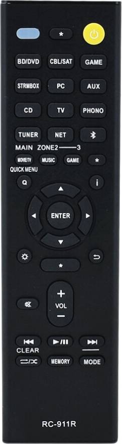 Onkyo tx Typecat RC-911R Power Amplifier Remote Control