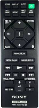 Sony Telecomando Altoparlante RMT-AM502U