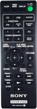 Sony CMT-X3CD Hifi Remote Control