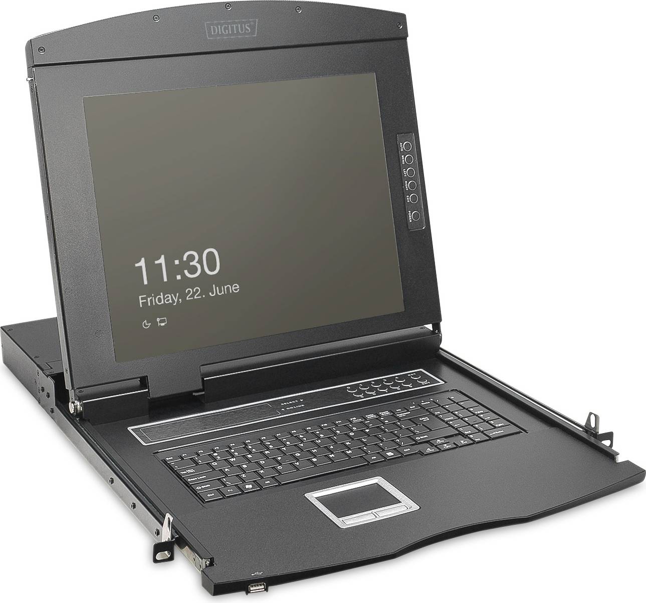 Digitus Modular KVM Console 19 Inch HD TFT