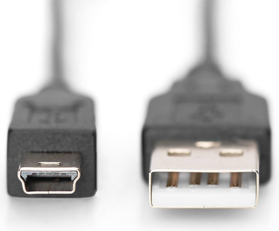 Digitus USB 2.0 Connection Cable Mini B 1m
