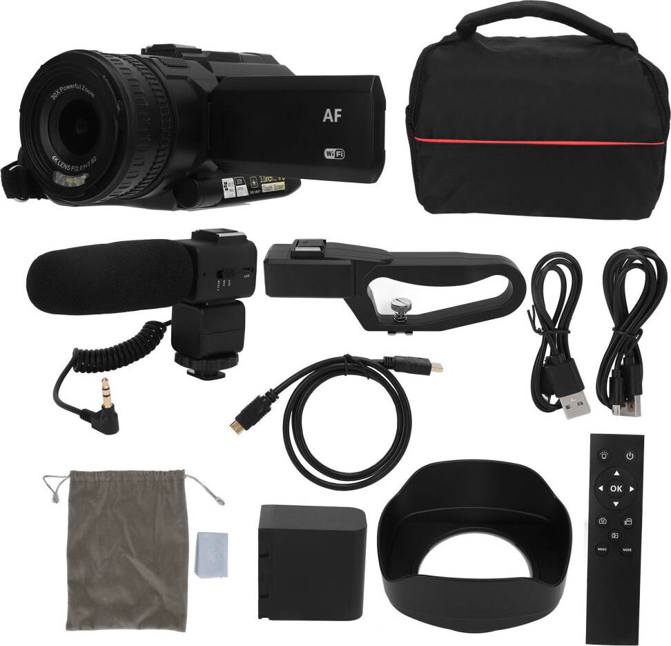 Vlogging Video Camera 3.0 Inch Rotating Screen