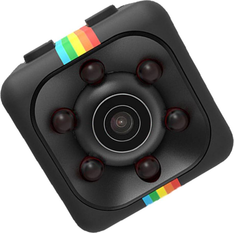 Mini Action Camera 1080P Night Vision Loop