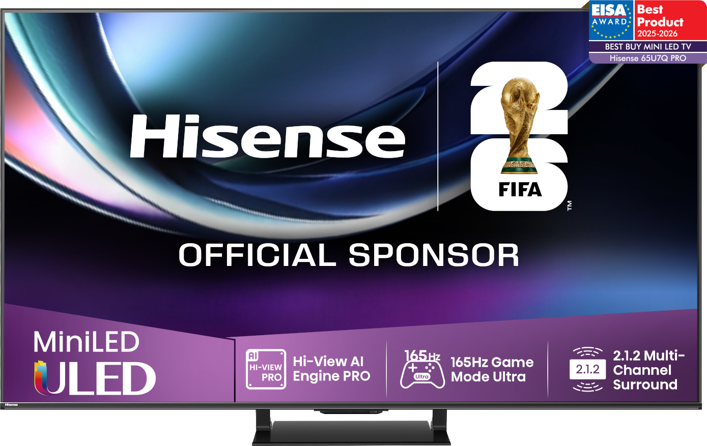 65 inch tv Hisense Ultra HD 4K Mini-LED-TV 65 Inch
