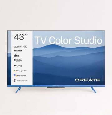 43 smart tv qled Create Smart TV QLED 4K Kobaltblau