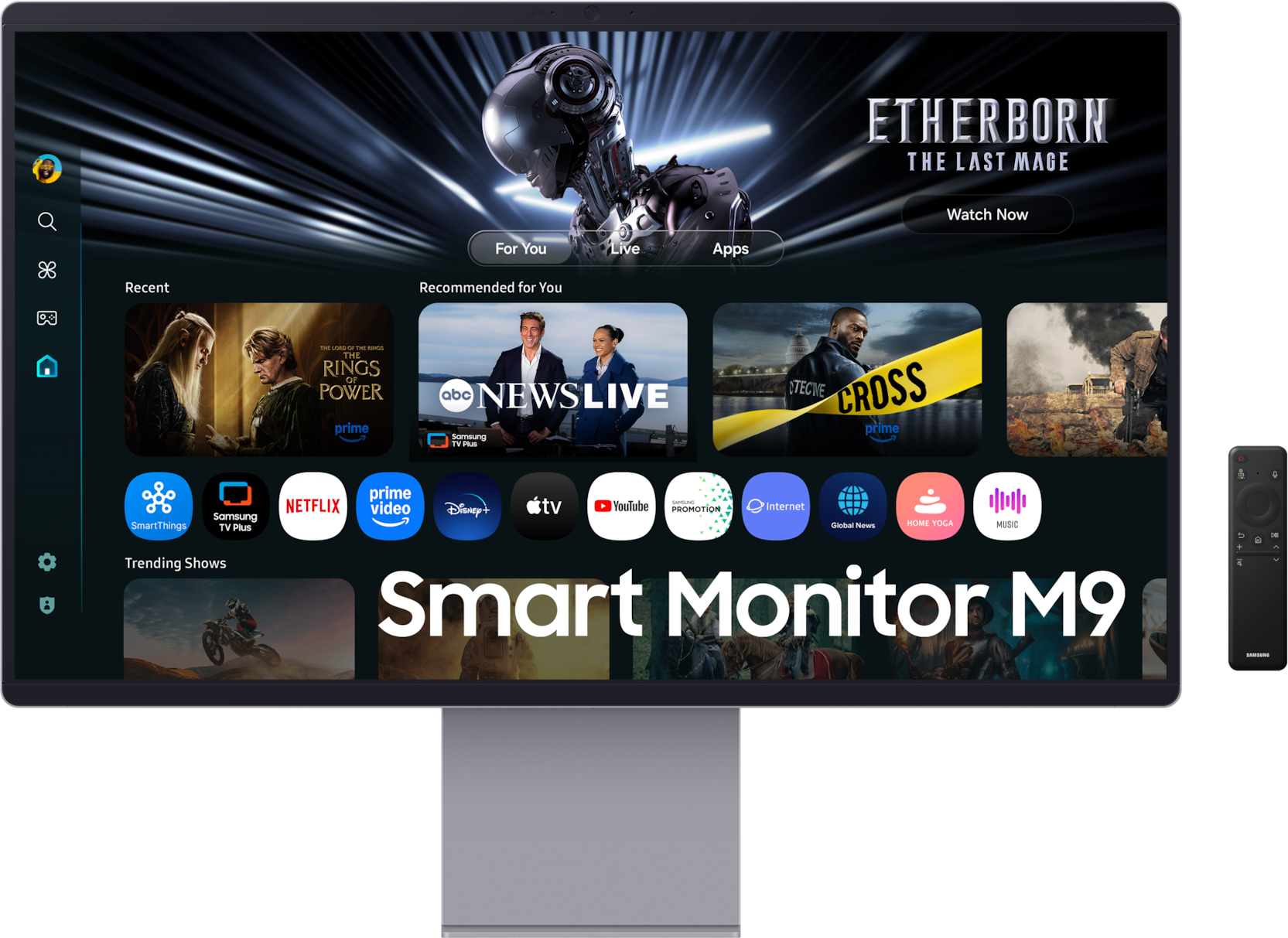 Samsung M90SF 32 Inch 4K Ultra HD OLED Computer Monitor