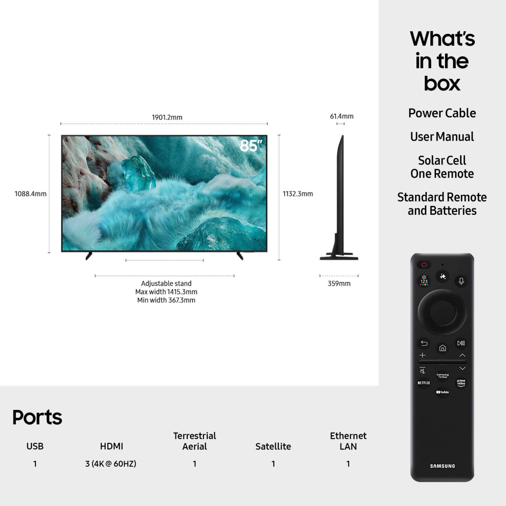 QLED Q7F 65 Inch QLED Smart TV