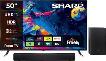 Sharp 50Hj4225Kb 50 Inch 4K Ultra Hd Roku Smart Tv