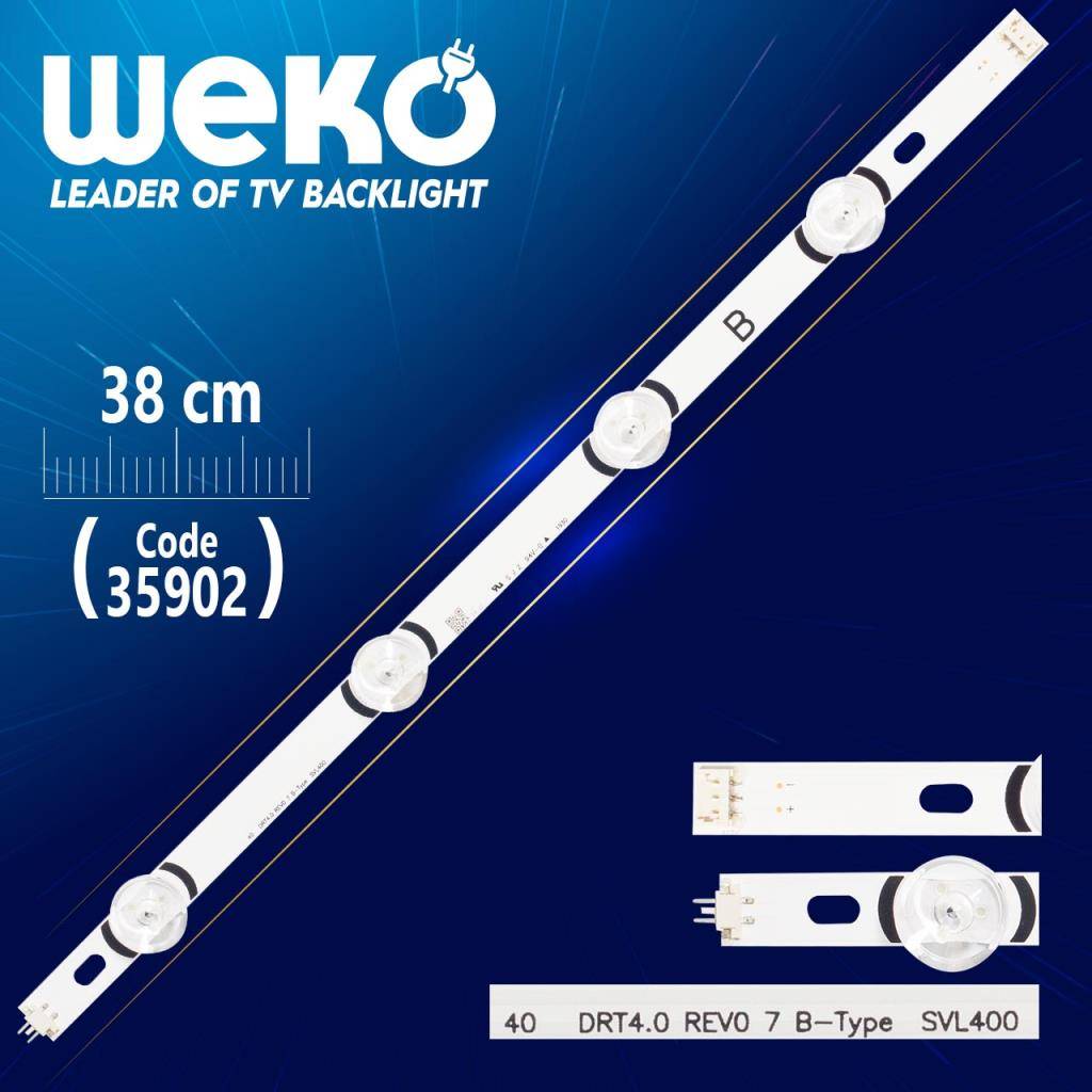 Weko LED Light Bar Code 35902 38 cm