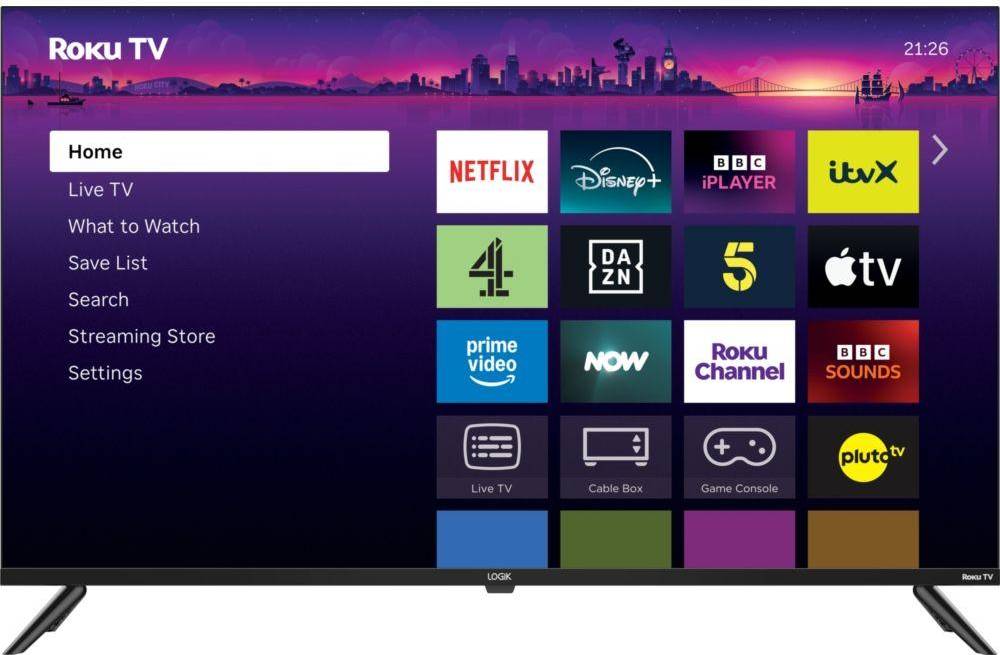 Roku 4k Logik L40RFE25 Roku Smart Full HD LED TV