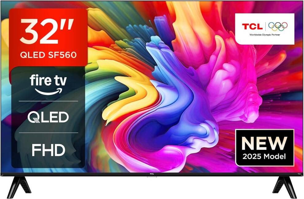 32 inch smart tv TCL 32 Inch Full HD Smart QLED Direct LED 32SF560-UK
