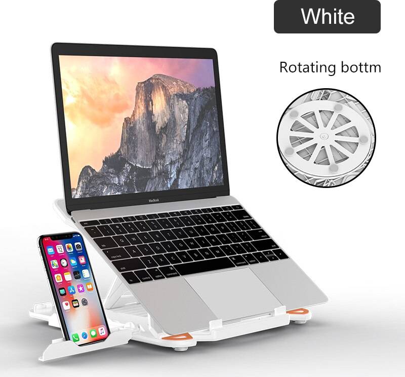 Hopfällbart Stativ Roterande Ergonomiskt Notebookställ