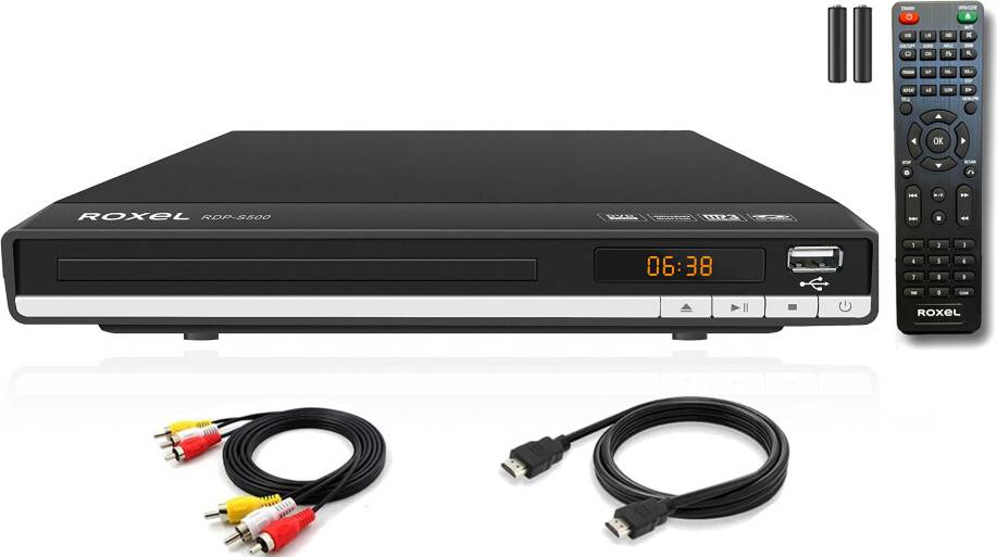 Hdmi dvd player Roxel RDP-S500 DVD Player with HDMI Cable