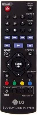 LG Bd640 Dvd Player Remote Control