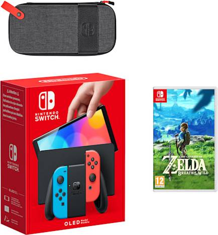 Nintendo switch oled Nintendo Switch OLED Neon Blue Neon Red