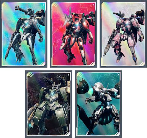 Xenoblade Chronicles X Definitive Edition Holographic Sticker Set