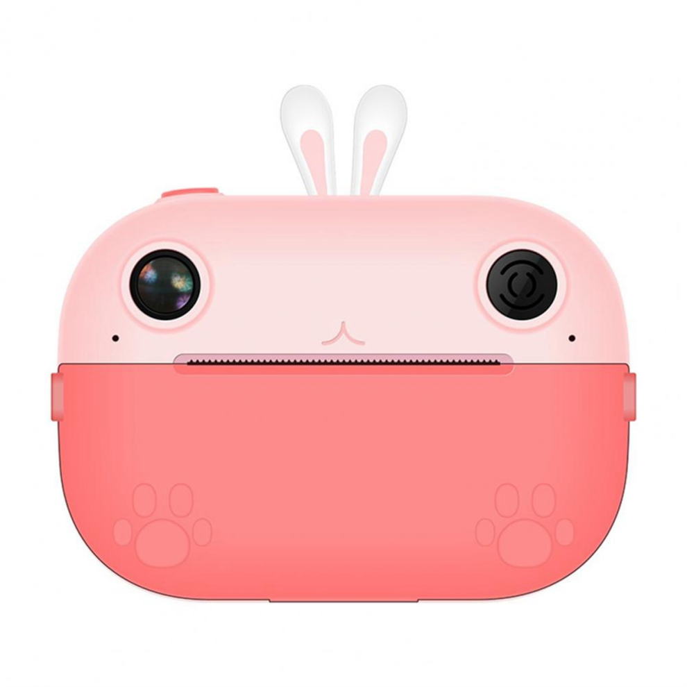 High-Resolution Pink Children's Camera