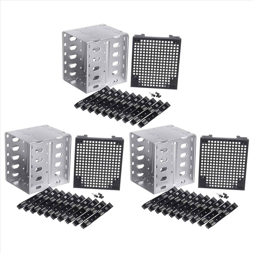 Hdd cage 3pcs 5.25 Inch HDD Cage Rack