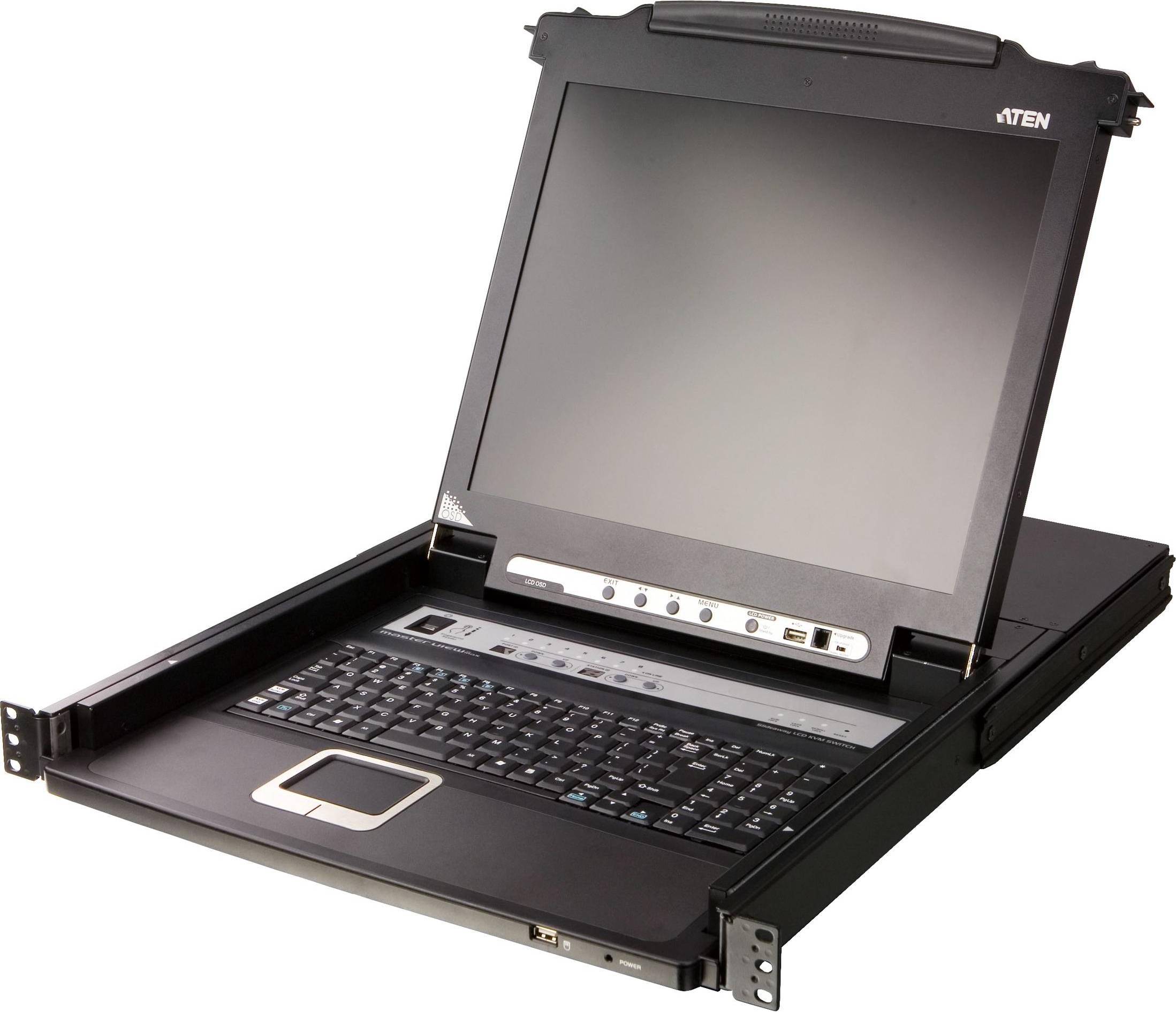 Aten USB Port Integrated Keyboard Layout