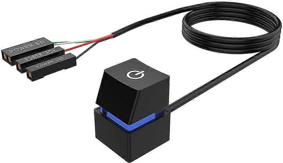 Pc kvm Portable On Off PC Power Button Switch Cable