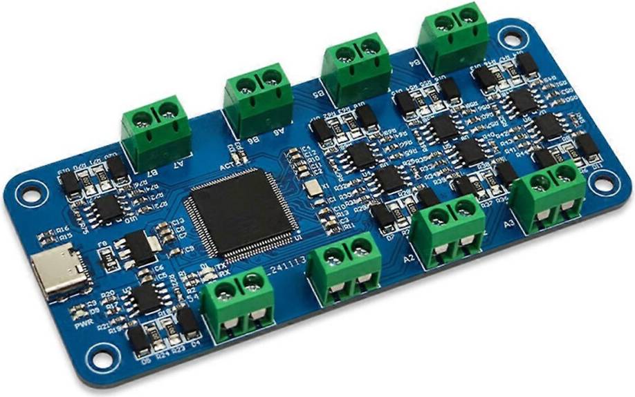 Duplex scanner USB to 8-Way RS485 Communication Module