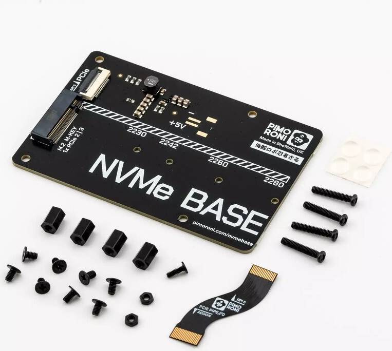 Pimoroni NVMe Base for Raspberry Pi 5