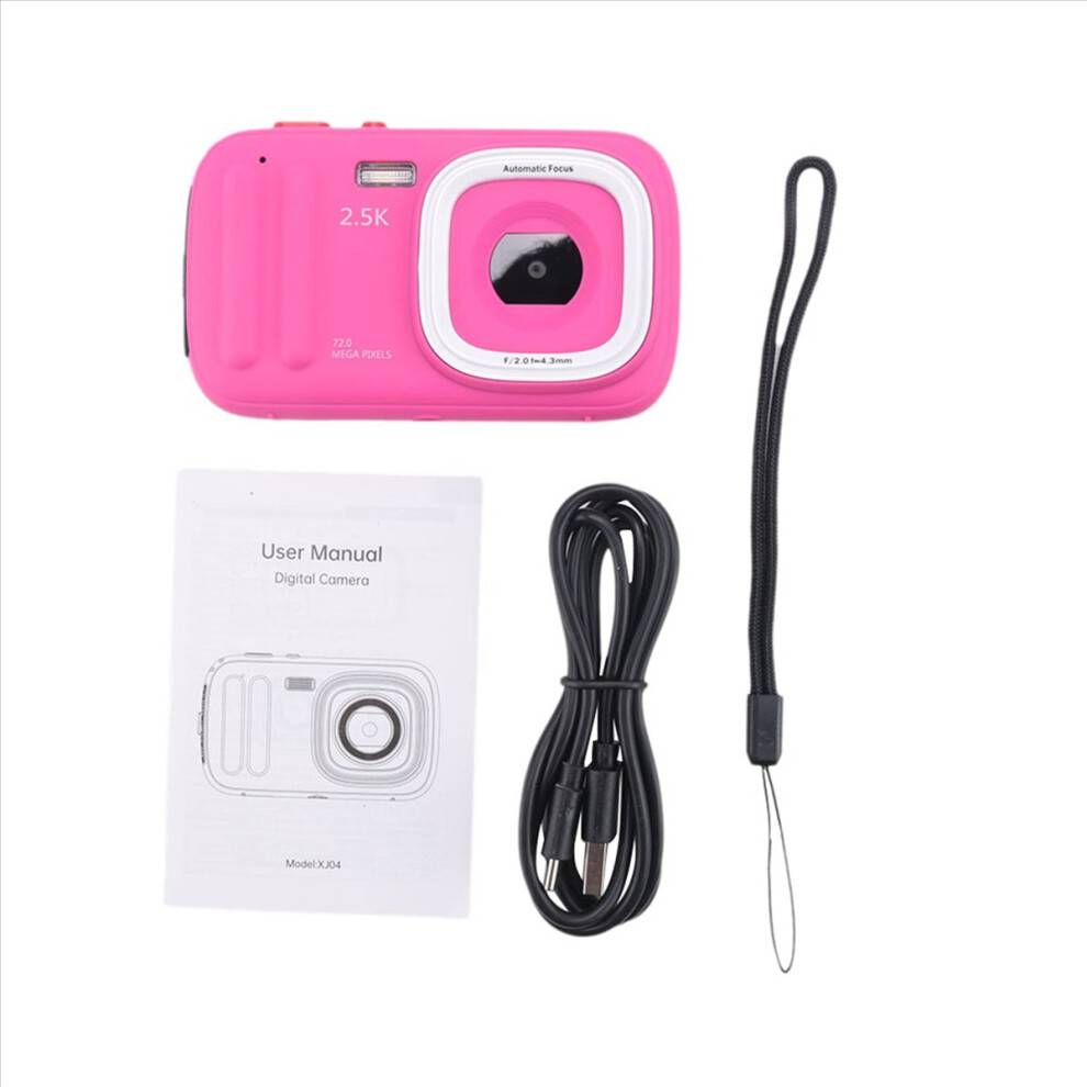 Typecat 72MP Digital Camera 2.5K Compact Camera