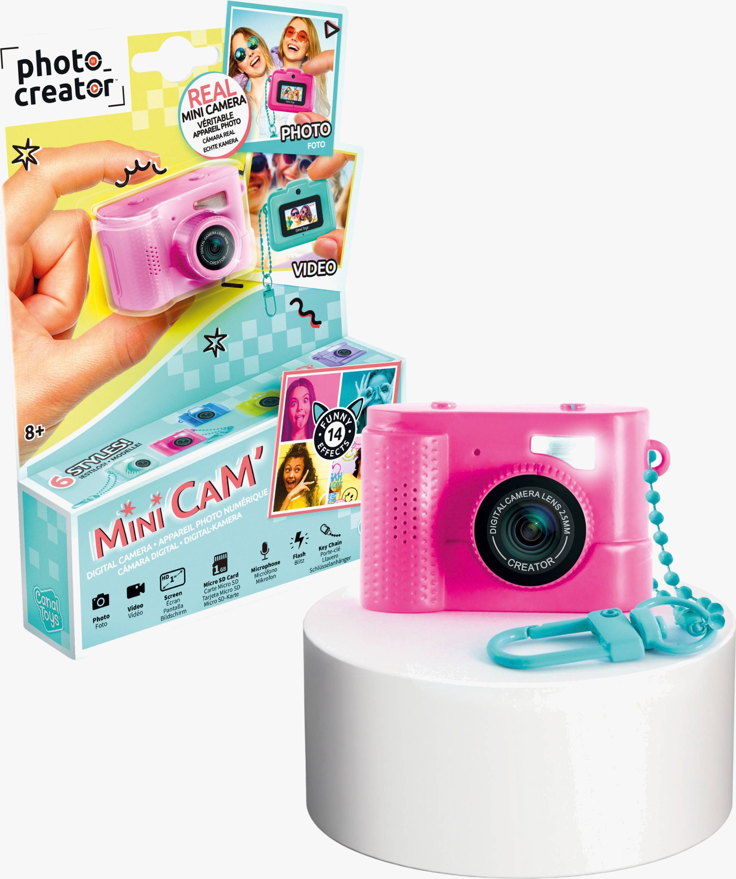 Photo Creator Mini Cam Rosa