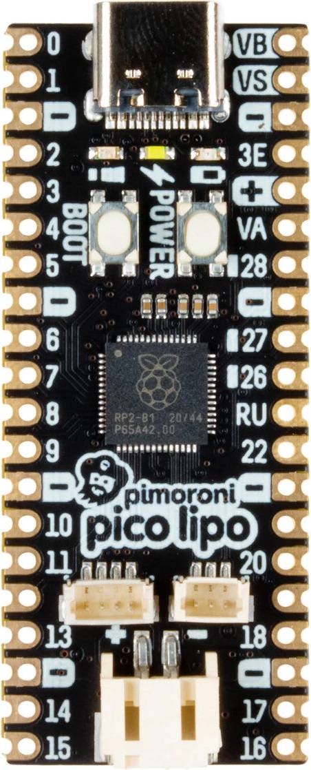 Pico LiPo16MB RP2040 Microcontroller USB-C