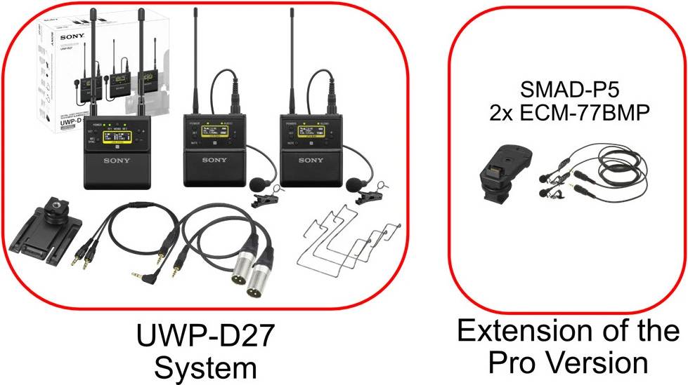 Sony UWP-D27 K33 Pro Bundle Kit