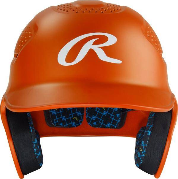 Rawlings RX2 Baseball Batting Helmet - Orange