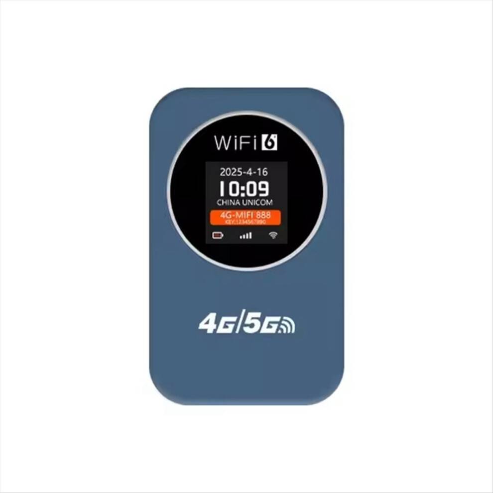 Portable 4G/5G Wi-Fi Router 300 Mbps - Blue
