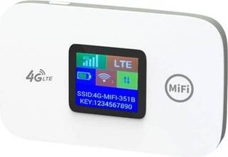 Sodial 4G LTE Router Mifi Wifi With Color Screen