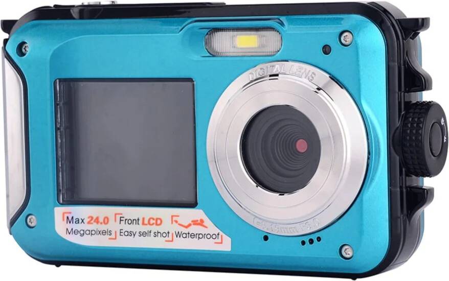 Waterproof Digital Camera 48MP 16X