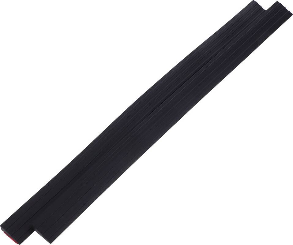 VILLCASE 2Pcs Black PVC Adhesive Ramp Pads