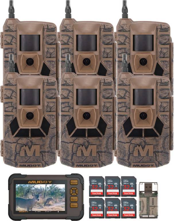 Muddy 36MP Imaging Cellular Trail Camera Bundle