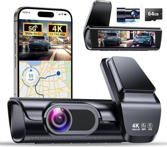 Dash camera 4k K600 4K Dash Cam Front Rear