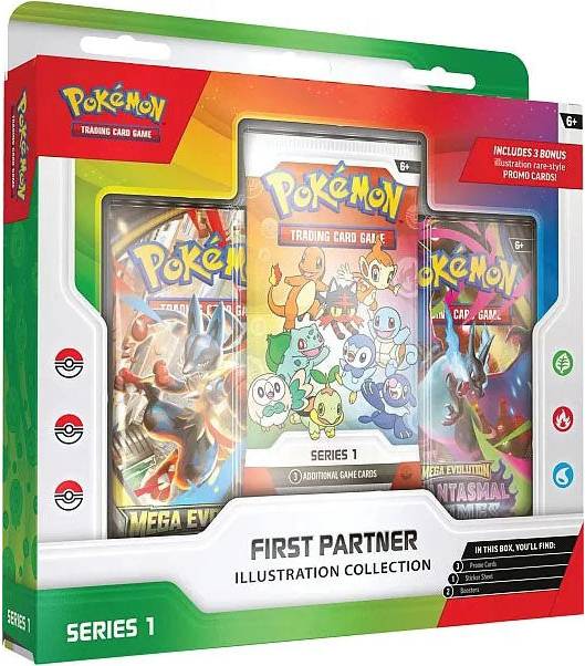 Pokémon First Partner Illustration Collection Series 1 Box Set